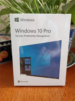 

Microsoft Windows 10 Professional 32/ 64-Bit English Retail box USB Flash Drive windows 10 pro New Package
