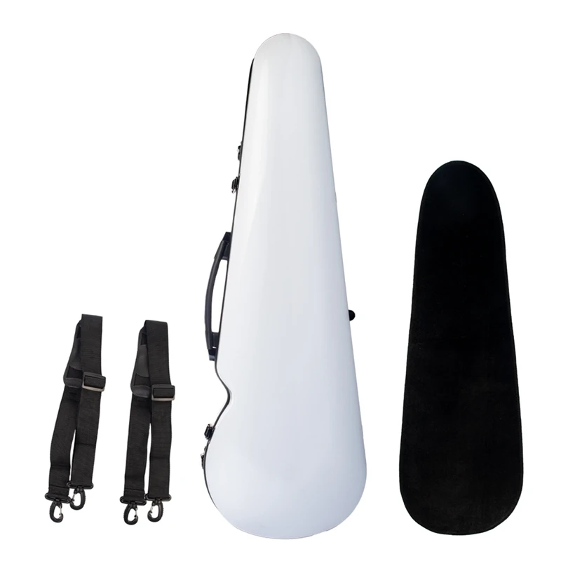 

Violin Hard Case 4/4 Size Fiberglass with Hygrometer for Violin Accessories