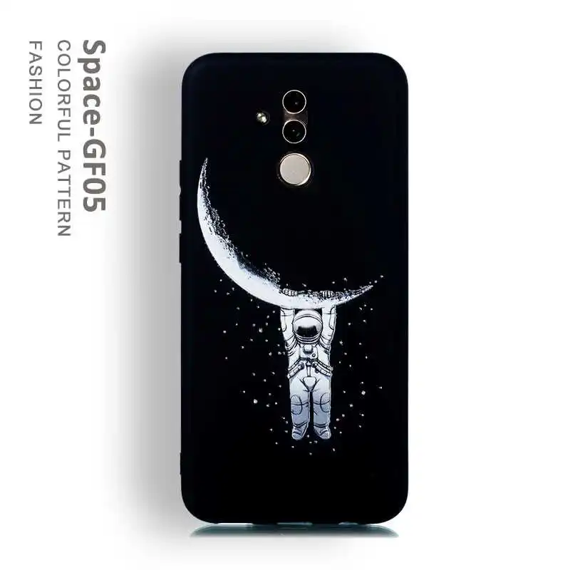 Модный мягкий ТПУ чехол с узором GF 6," для huawei mate 20 Lite, чехол для huawei mate 20 Lite, чехол для телефона - Цвет: Space-GF05