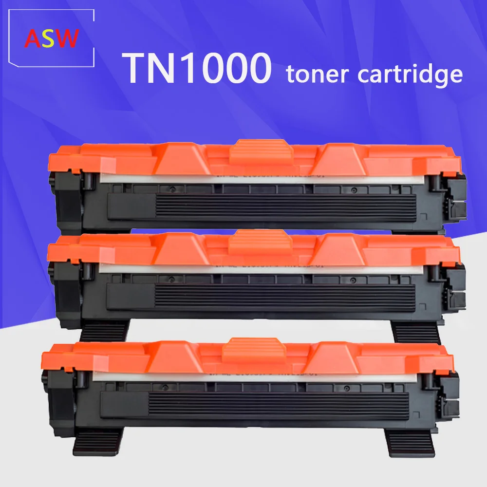 Cartucho de toner Compatible para Hermano TN1000 TN1030 TN1050 TN1060 TN1070 TN1075 HL-1110 TN-1050 TN-1075 TN 1075, 1000, 1060, 1070