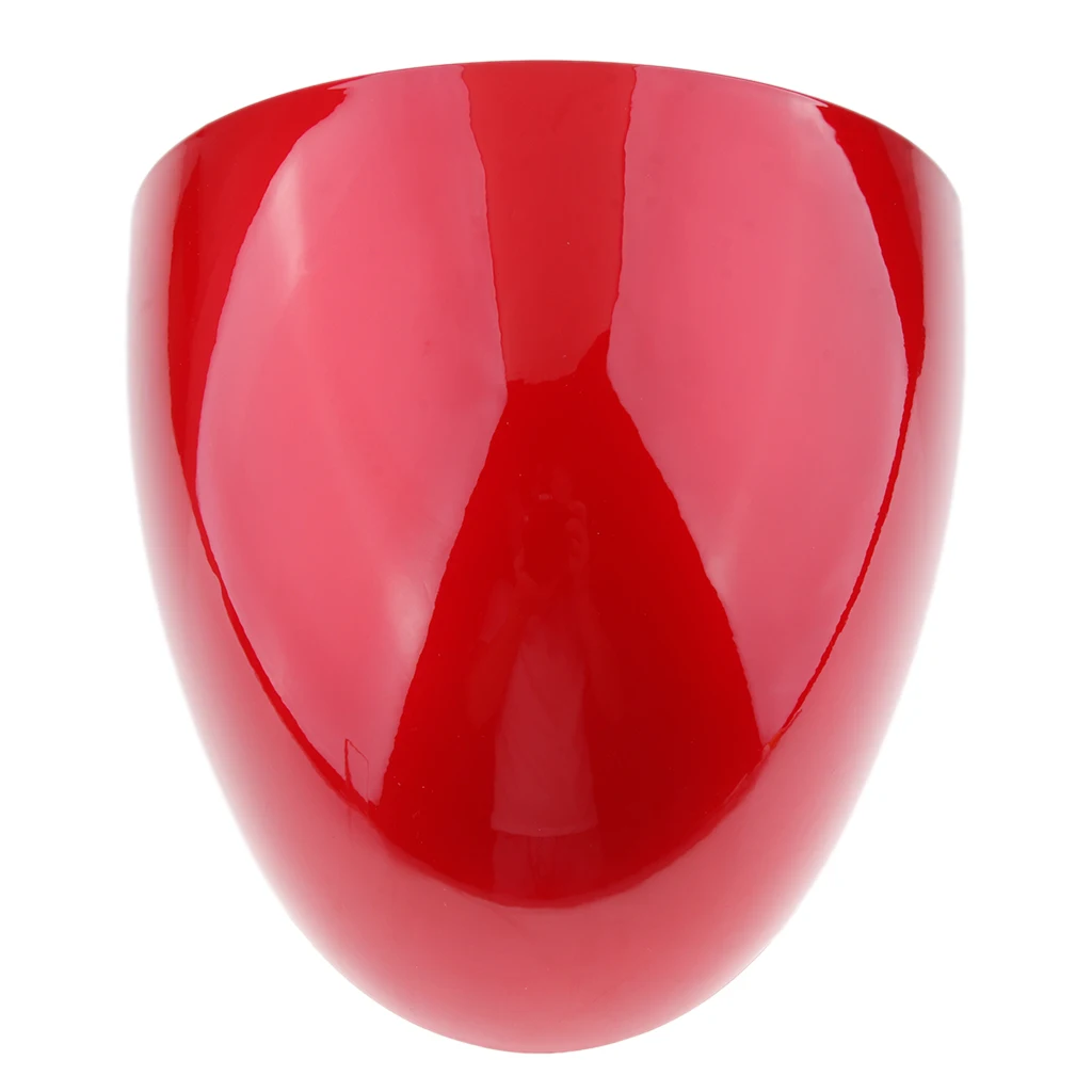 Universal Motorcycle Rear Seat Cowl Cover Protector Fits for Cafe Racer (Red)