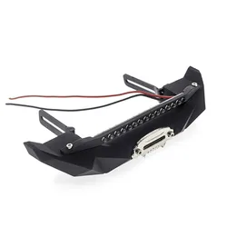 Pare chocs avant et arrière en métal de haute qualité, accessoires modifiés pour SCX10 90046 escalade Wrangler RC voiture 