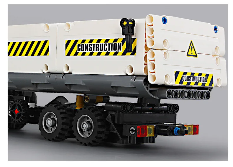 YUKALA, 799 шт., инженерные строительные блоки для грузовиков, совместимые с автомобилем, кирпичи, развивающие игрушки для детей, мальчиков