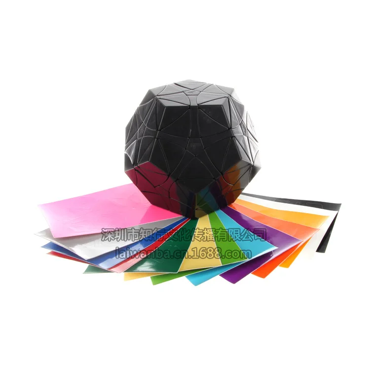 

[Rpm Edge Five Magic Cube Black And White with Pattern] Helicopter dodecahedron Helicopter 5 Rubik's Cube