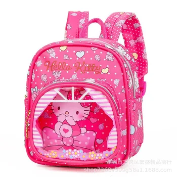 

Cartoon helloKitty children's bag girls baby cartoon children's waterproof backpack cute portable transparent small back