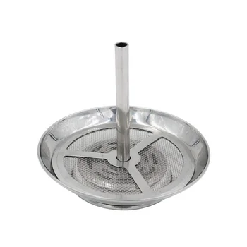 

1pc Two-in-one Metal Shisha Charcoal Holder For Water Pipe /Hookah/Sheesha/Chicha / Narguile Tobacco Bowl Accessories