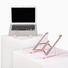 Support pliable en alliage d'aluminium et plastique pour ordinateur portable, pour MacBook Pro