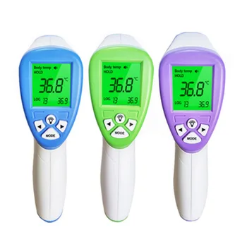 

Thermometer Digital Non-contact Infrared Thermometer Forehead Body Temperature No Battery Cloth Bag