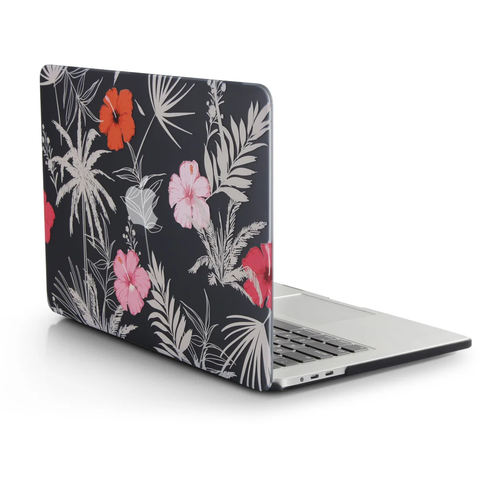 Новый чехол с цветами 3D для MacBook Air Pro retina 11 12 13 15 mac book 3 4 дюймов сенсорной панелью +
