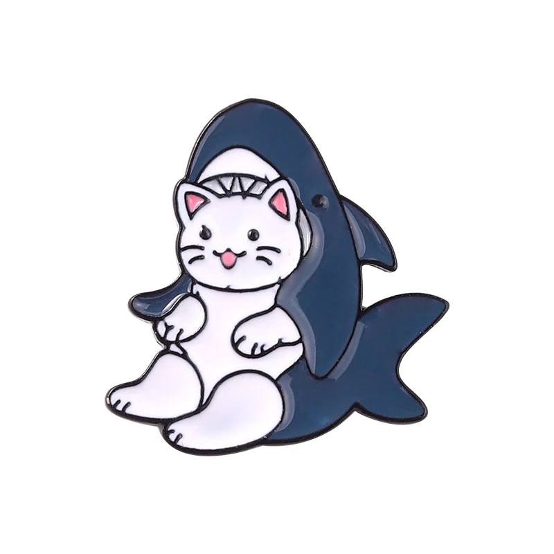 Beluga Cat Pin for Sale by Nagjin