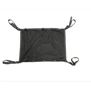 

Fishing Rod Wall Rack Storage Car Ceiling Storage Net Pocket-Universal Car Roof Interior Cargo Net Bag with Zipper