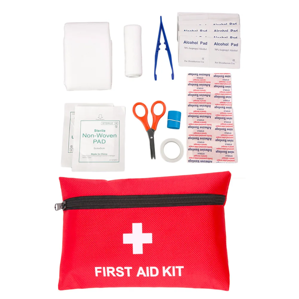 

1pc 12Types Camping Emergency Survival Tools All In One Tool First Aid Kit free shipping