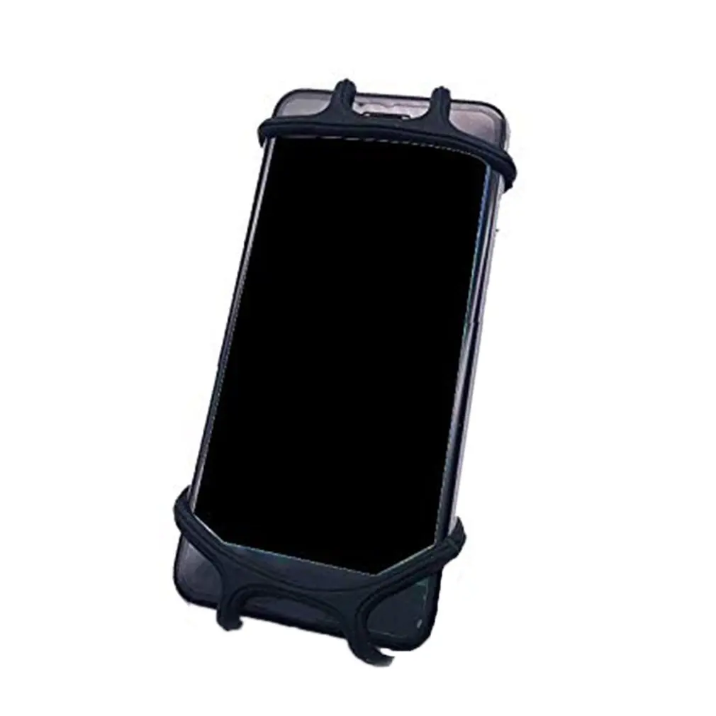 

Universal Bicycle Motorcycle Mobile Phone Holder Silicone Frame Buckle Pull Non-Slip Mobile Phone Handlebar Bracket