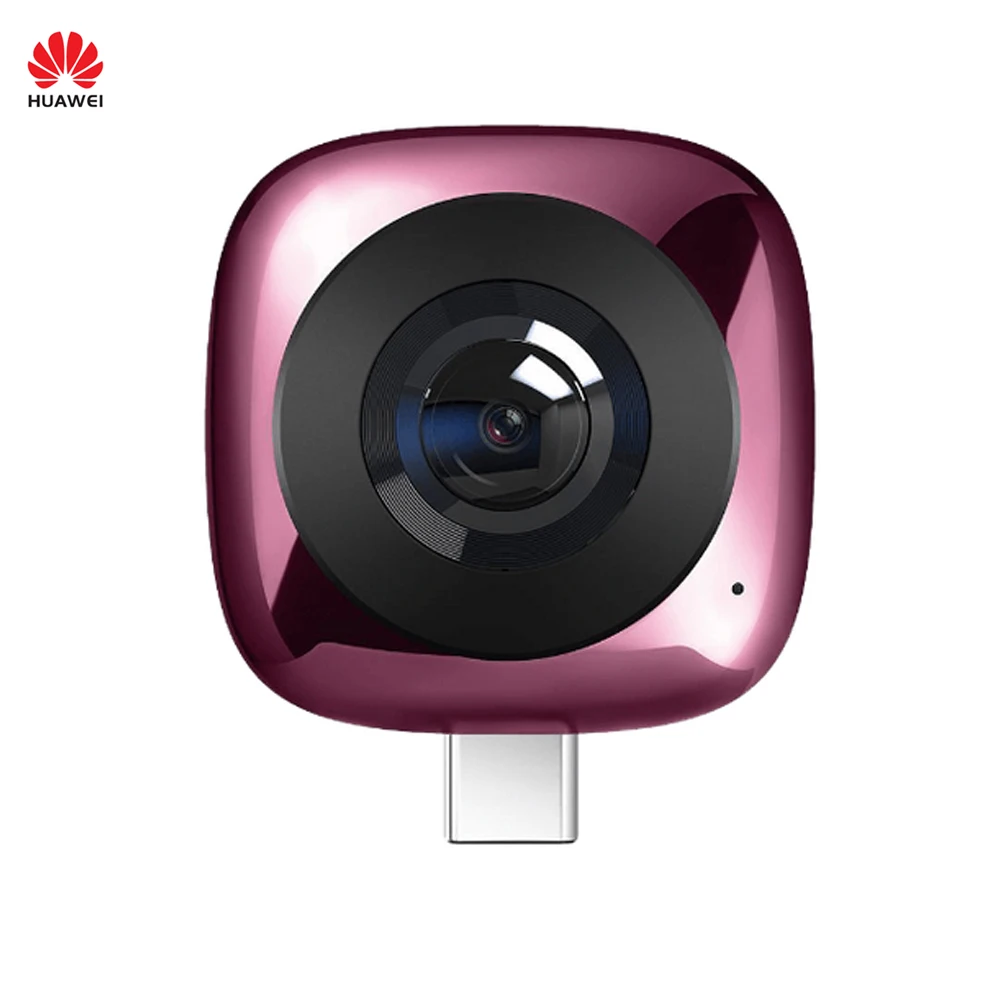 Серебристый / серый Объектив панорамной камеры HUAWEI CV60 standard Edition 360 ° 5K фото и 2K Full HD видео двойной 13MP 210 ° широкоугольный объектив - Цветной: Серебристый / серый