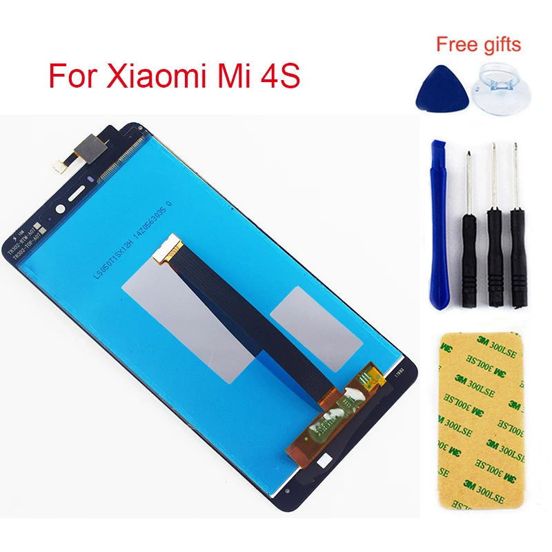 

For Xiaomi Mi 4S LCD Display Touch Screen For Mi4S LCD Screen 5.0 inch Panel Module Digitizer Sensor Panel Glass Assembly Frame