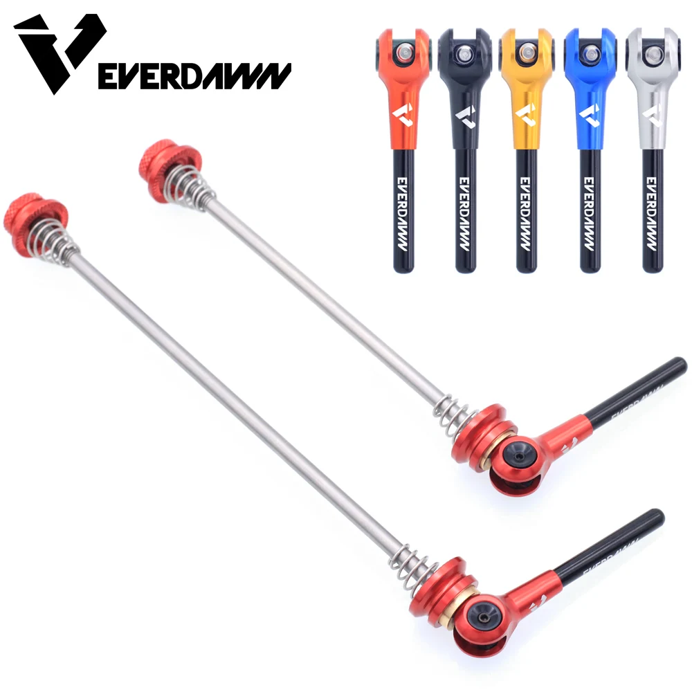 

EVERDAWN Mtb Bike Quick Release Bicycle Titanium Bike Skewers