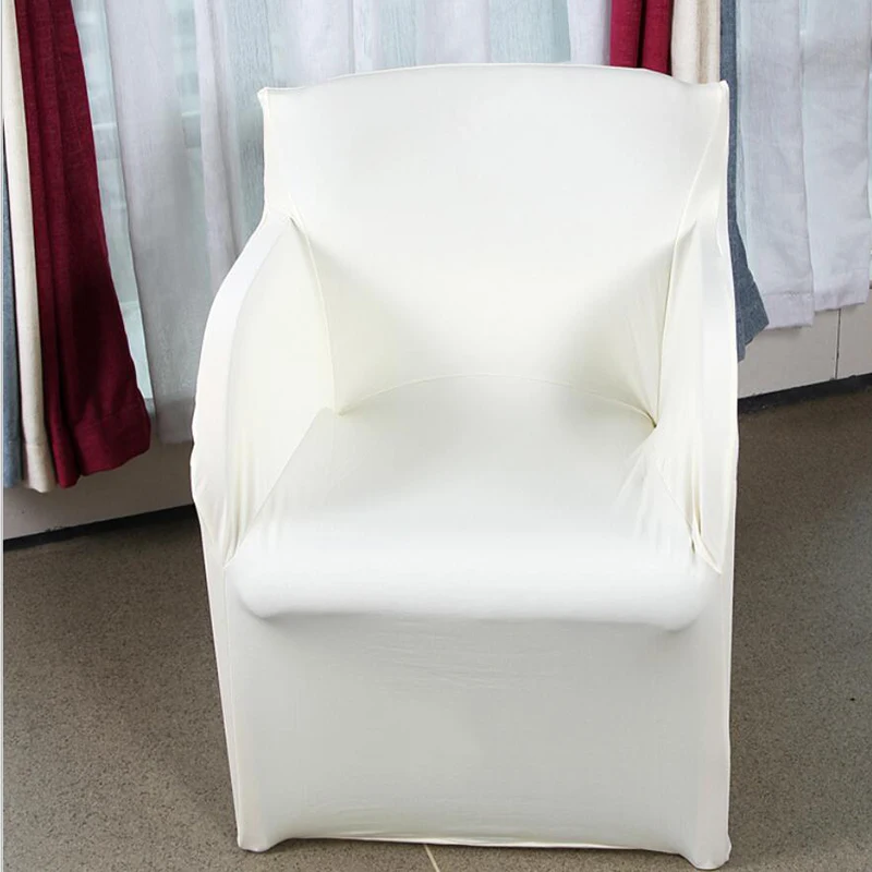 

Stretch Arm Chair Covers Spandex Armchair Cover Wedding Party Chair Cover Slipcovers for Armchairs Housse De Chaise Mariage