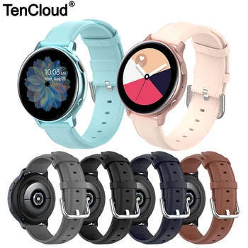 

Genuine Leather Band For Samsung Galaxy Watch Active 3/2 Strap For Galaxy Watch 3 41mm Replace Wristband Smart Watch Accessories