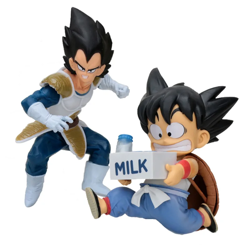 

BWFC Dragon Ball Goku Figure Kids Milk Goku Vegeta Action Figures Goku Pvc Colllection Model Toys