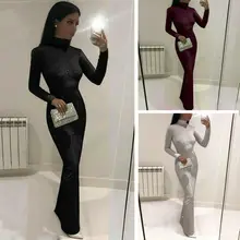 Женское однотонное облегающее женское платье-миди, летнее вечернее платье для коктейльной вечеринки Клубное платье