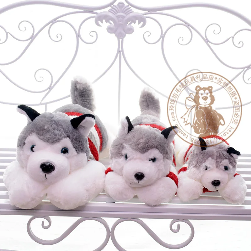 

Holiday Gift Mixed Batch Sweater Husky Plush Toy Doll Cute Stripes Sweater Party Attitude Pet Dog