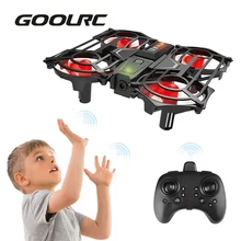 RH817 Радиоуправляемый квадрокоптер датчик жестов Квадрокоптер 2,4 ГГц Радиоуправляемый Дрон режим удержания высоты Безголовый 3D флип дизайн радиоуправляемая игрушка подарок для детей