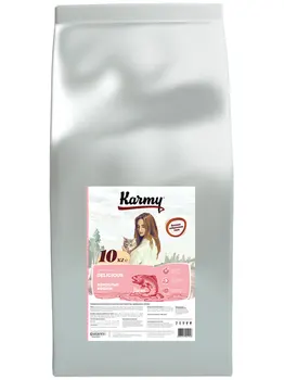

KARMY KARMY DELICIOUS for the discerning adult cats with salmon