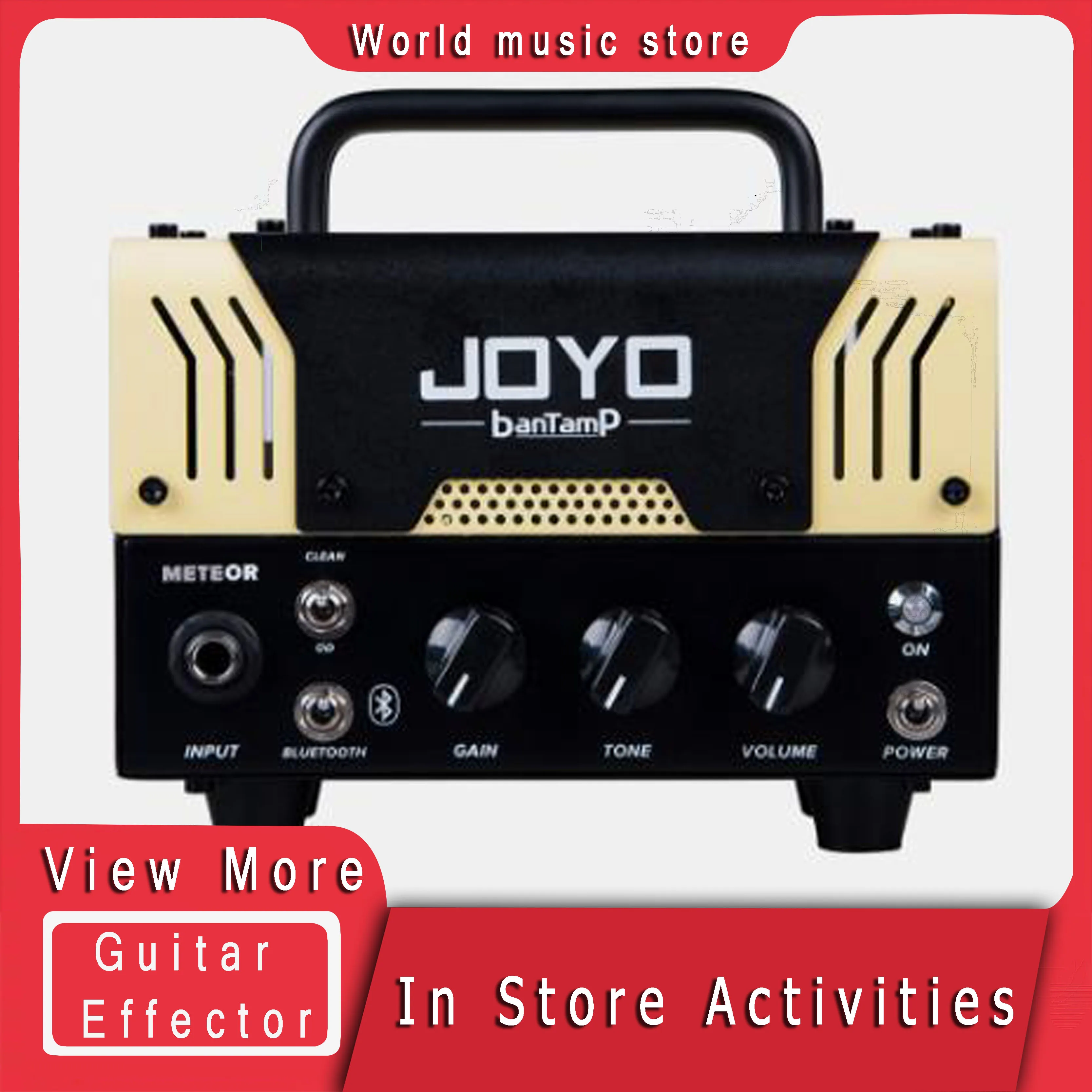 Усилитель для электрогитары JOYO 85 оранжевый ламповый предусилитель с несколькими
