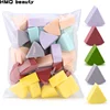 20/50Pcs Fan Shaped Puff Triangle Makeup Blender Morandi Color Liquid Foundation Powder Wet and dry Sponge Makeup Beauty Tools ► Photo 1/6