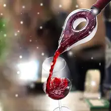 Портативный Декантер для вина пищевой PP бутылки вина фильтр графин лепесток Тип жёлоб для бетонной смеси Быстрый аэратор Pourer Семья Бар декантеры