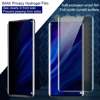 

Protect Privacy Anti Glare for Huawei P30 Pro Screen Protector Imak anti spy Full Phone Screen Cover Curved Hydrogel Film