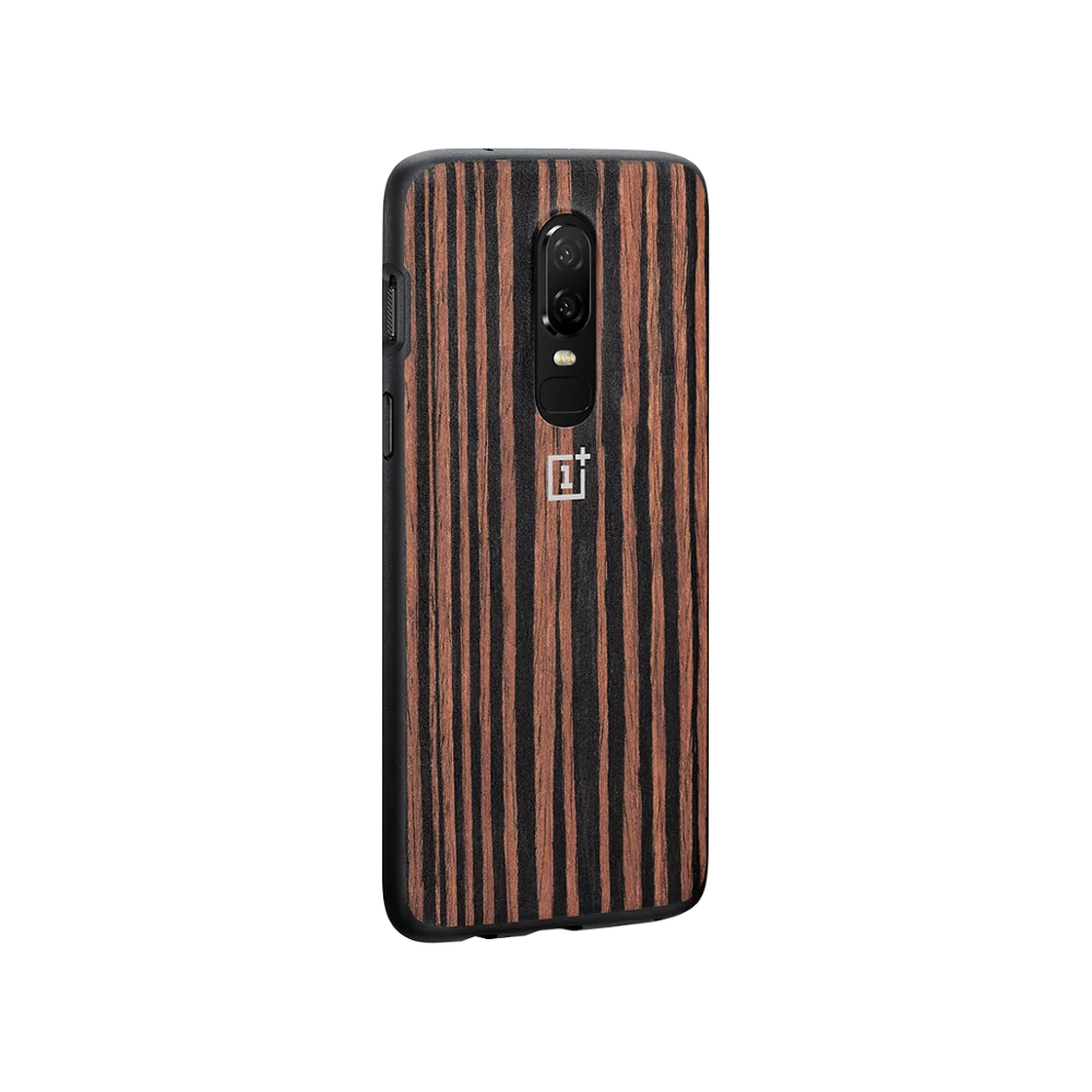 Оригинальная коробка A6003 6,2" Чехол для Oneplus 6 1+ 6 силиконовый песчаник нейлон черное дерево карбоновый бампер откидная задняя крышка