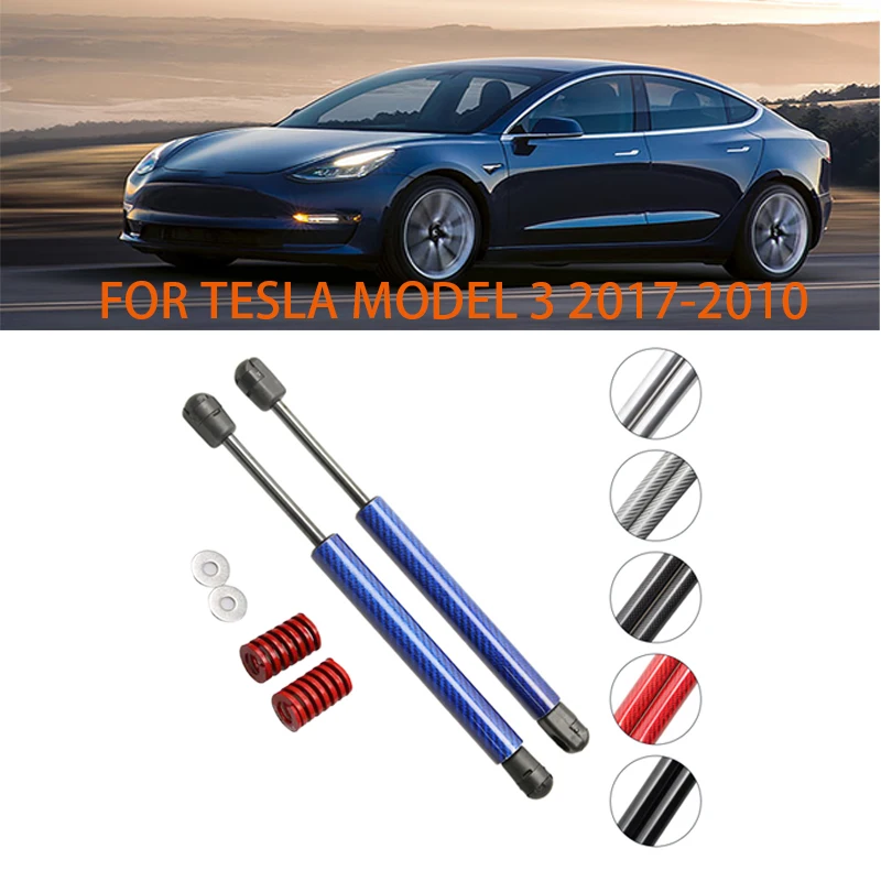 Для- TESLA модель 3 Авто задняя дверца багажника пневматическая пружинная Опора опорная подтяжка демпфер fastback седан автомобильный комплект для грузовика