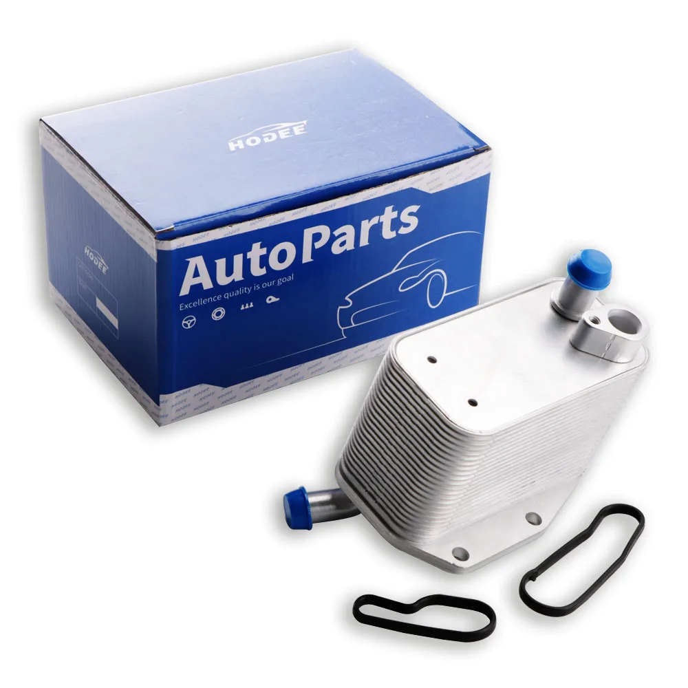 HODEE Новый масляный радиатор двигателя для Land Rover LR2 3.2L 2010 2012 OE: LR041422|cooler cooler|cooler