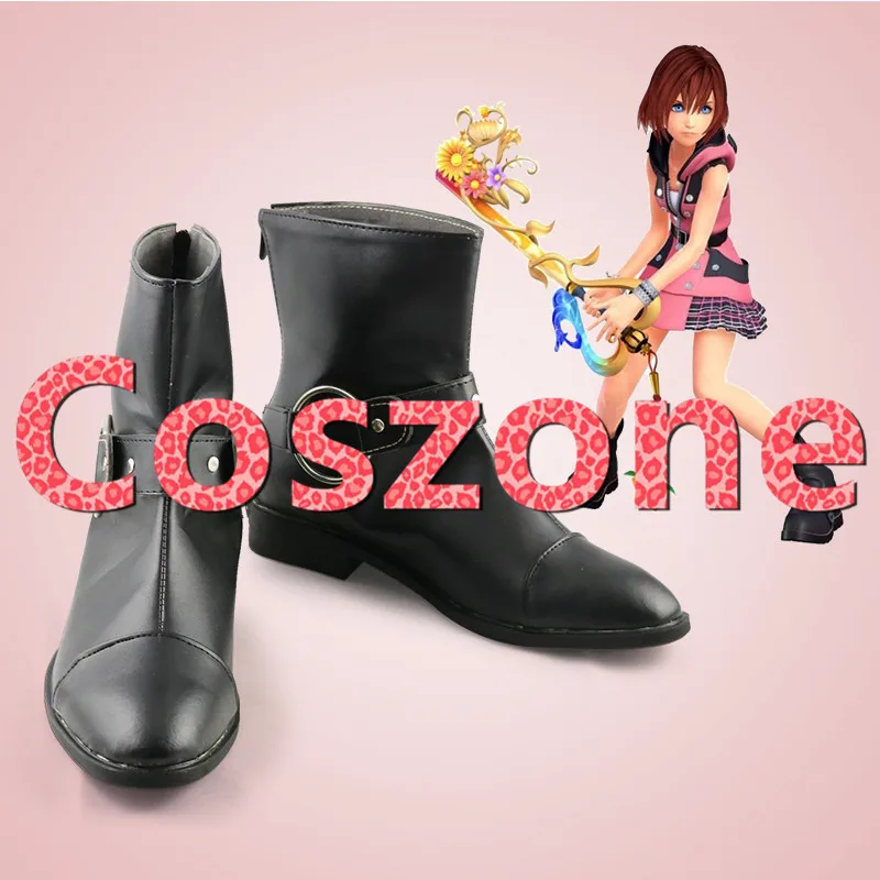 Обувь для косплея Kingdom Hearts III Kairi; ботинки на Хэллоуин; карнавальный костюм; аксессуары