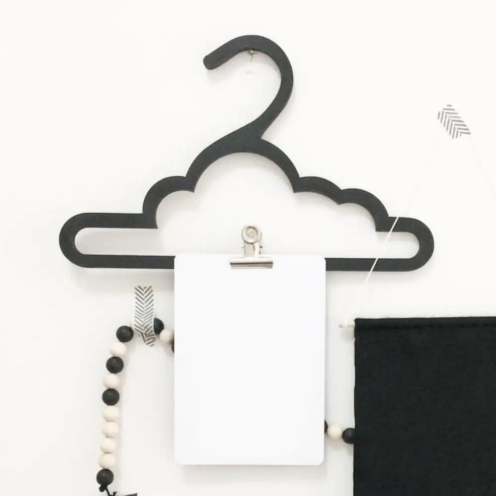 

Mini Cloud Shape Baby Kids Clothes Dry Wet Hanger Home Bedroom Decor Accessory