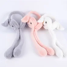 Ins Ear Muffs Rex Rabbit Fur Earmuffs Female Autumn and Winter Warm Earmuffs Ear Packs Simple Ear Warmer Retractable