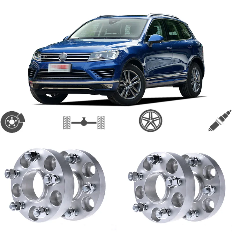 Teeze 4pcs 5x130 71.6cb 30mm Thick Hubcenteric Wheel Spacer Adapters