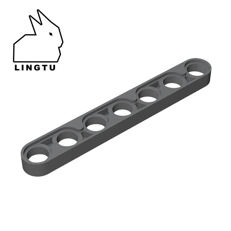 LINGTU строительный блок для бренда 32065Liftarm 1x7 тонкий Technic Развивающие детские игрушки Nanoblock - Цвет: 199