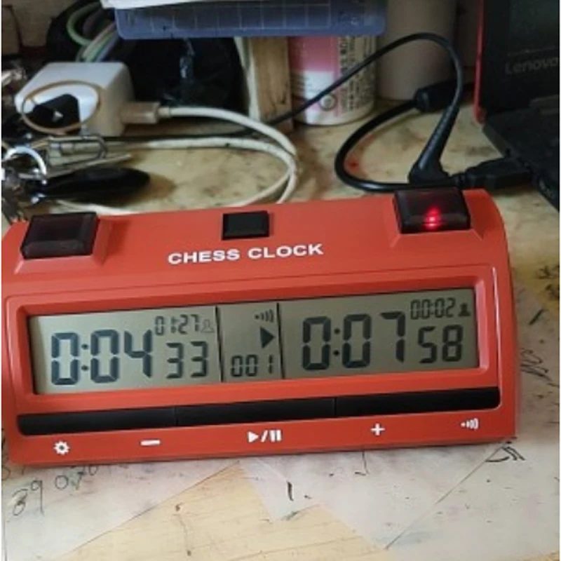 Intelligent Chess Games Clock Digital Professional Chess Competition Count Up Down Timer Electronic Chess Accurate Alarm Timer