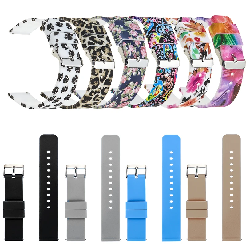

is suitable for Huawei Watch Fit Garmin Vivoactive 3/Samsung Gear S3 Classic/Frontier/Fitbit Versa Lite sports bracelet strap