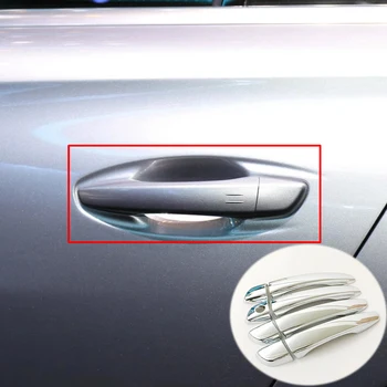 

ABS Chrome Car door protector Handle Decoration Cover Trim Car Styling For Peugeot 508 Allure SW GT 2018 2019 Accessories 8pcs