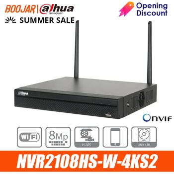 

dahua nvr NVR2108HS-W-4KS2 8Channel Compact 1U Lite 4K H.265 Wireless Network Video Recorder