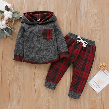 

Newborn Baby Girls Clothes 2019 Autumn Baby Boys Clothes Hoodies+Pants 2pcs Outfit Suit Costume Infant Clothing For Baby Sets