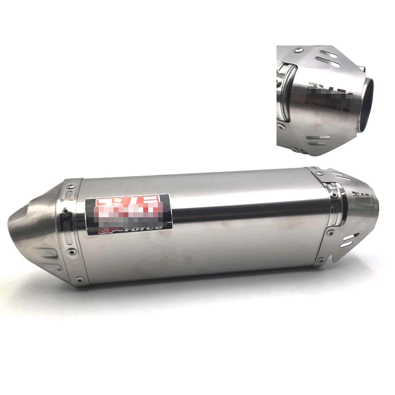 Мото rcycle Yoshimura moto rcycle выхлопная труба для Кавасаки Yamaha Honda KTM z800 ninja250 R6 - Цвет: 3