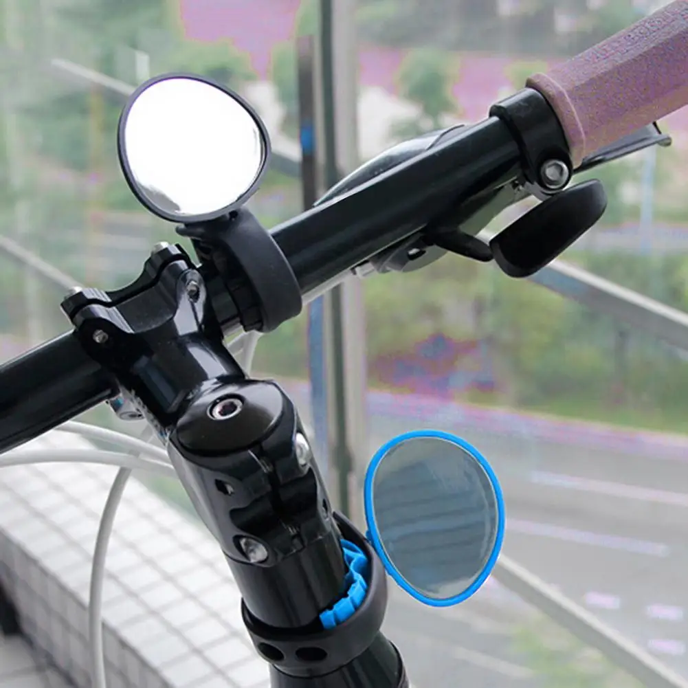 

Universal Bicycle Rear View Mirror Cycling Handlebar Flexible Safety Rearview Bike Mirrors