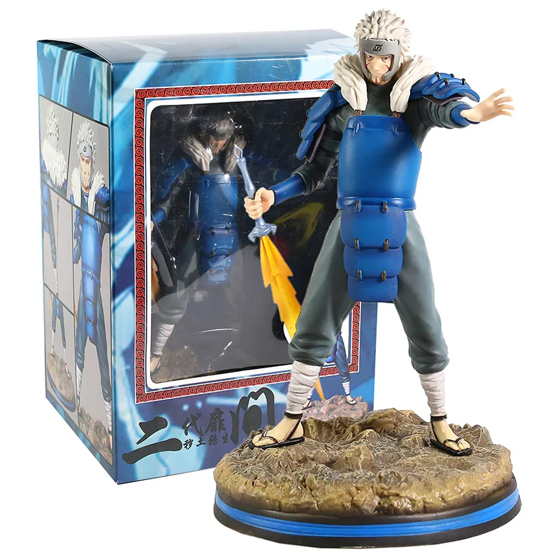 Tobirama box Наруто Shippuden Senju Hashirama Namikaze Minato Uzumaki Наруто Sarutobi Hiruzen Tsunade статуя ПВХ фигурка модель игрушки - Цвет: Tobirama box