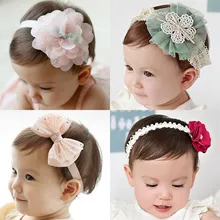 Детский Головные уборы детской первый месяц для маленьких девочек цветочный головной венок для возраста от 0 до 12 месяцев Аксессуары повязка на голову венок принцессы корейский стиль N