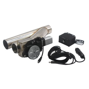 

Universal Remote Y-Valve Kit With Exhaust Trim Universal Adjustment For Vehicle Modification