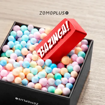 

Key cap mechanical keyboard keycap personality design,The Big Bang Theory,BAZINGA Cherry MX axis aluminum alloy keycaps,M35